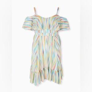 TORRID - Mini Gauze Cold Shoulder Skater Dress - 0/LG